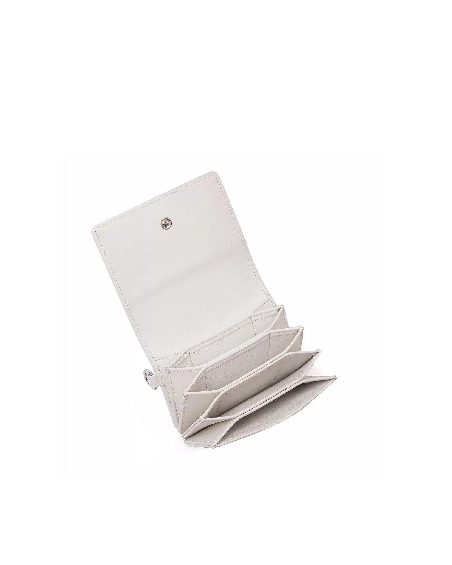 Wallets>Brandon Blackwood Accordion Card Case White Leather