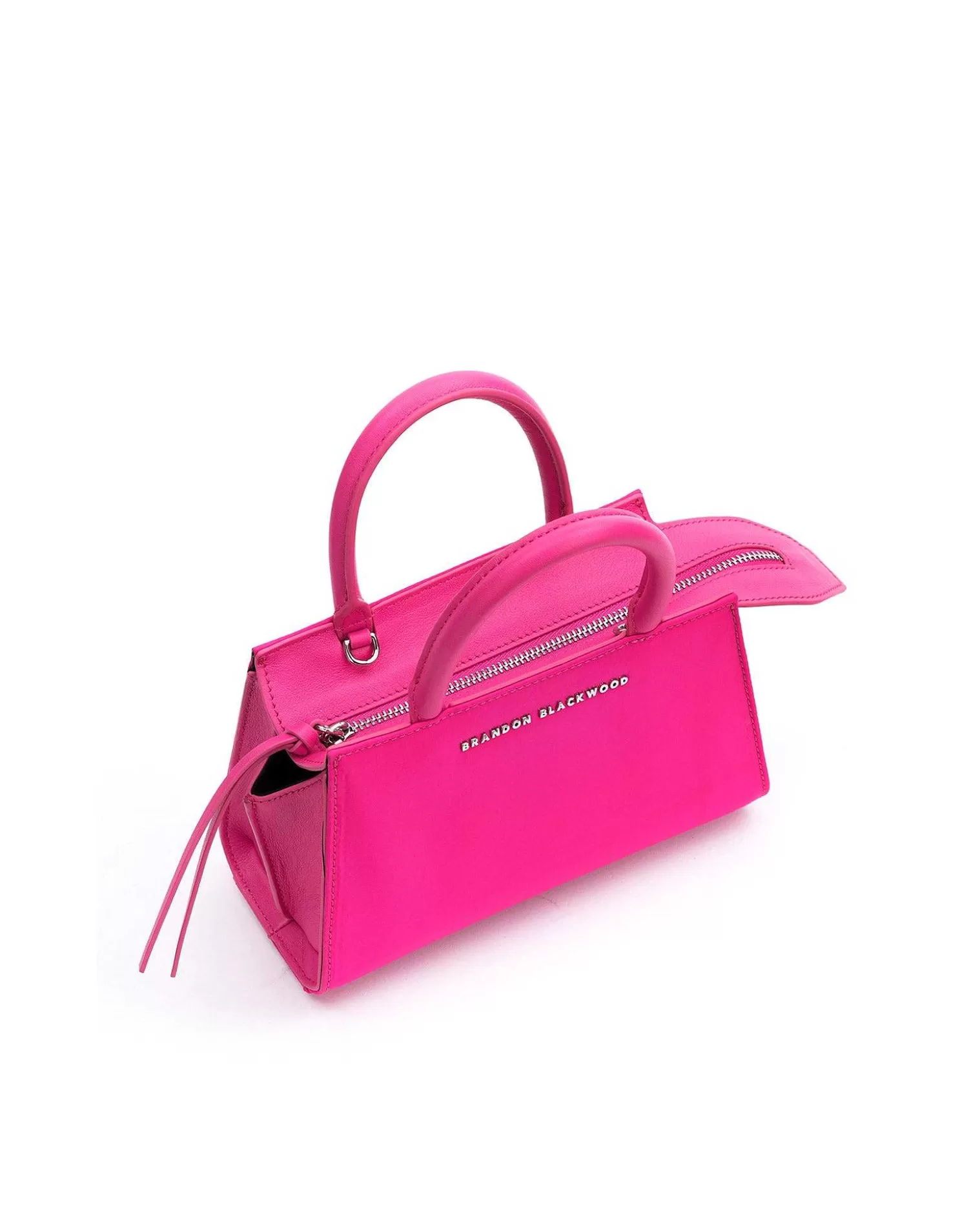 Crossbody Bags>Brandon Blackwood Arlen Bag Hot Pink Nylon