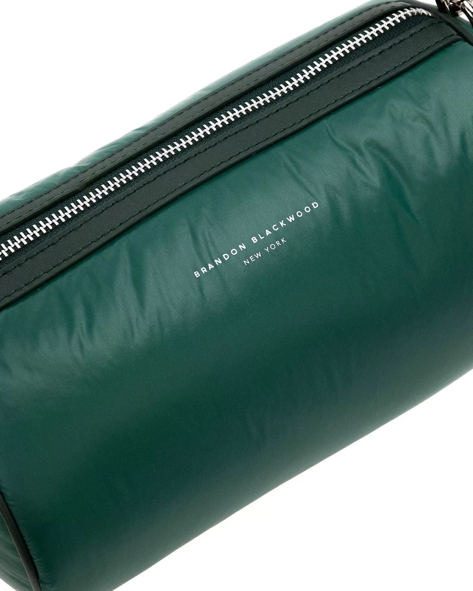 Crossbody Bags>Brandon Blackwood Bianca Duffle Green Puffer Nylon