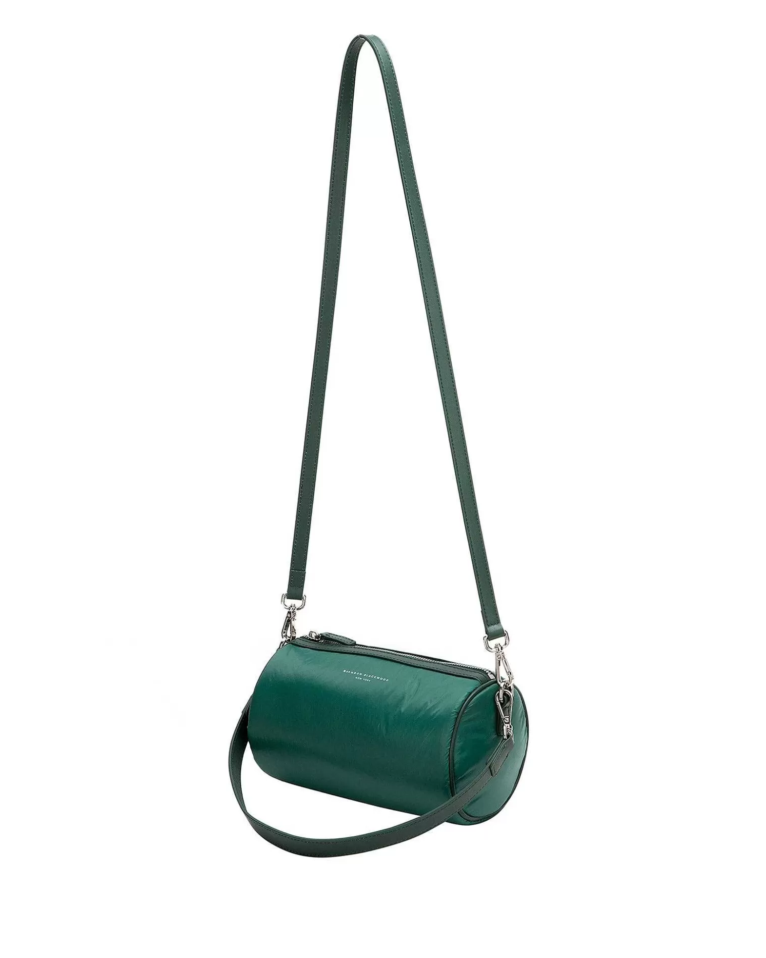 Crossbody Bags>Brandon Blackwood Bianca Duffle Green Puffer Nylon