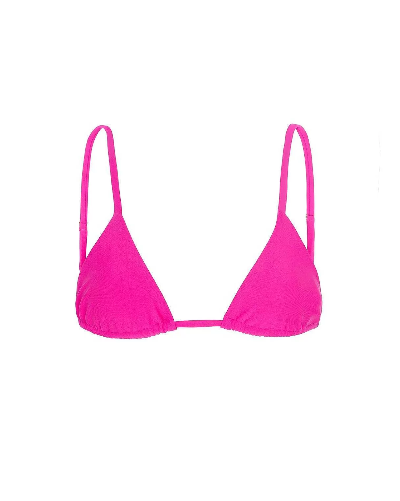 Tops>Brandon Blackwood Bikini Swim Top Hot Pink