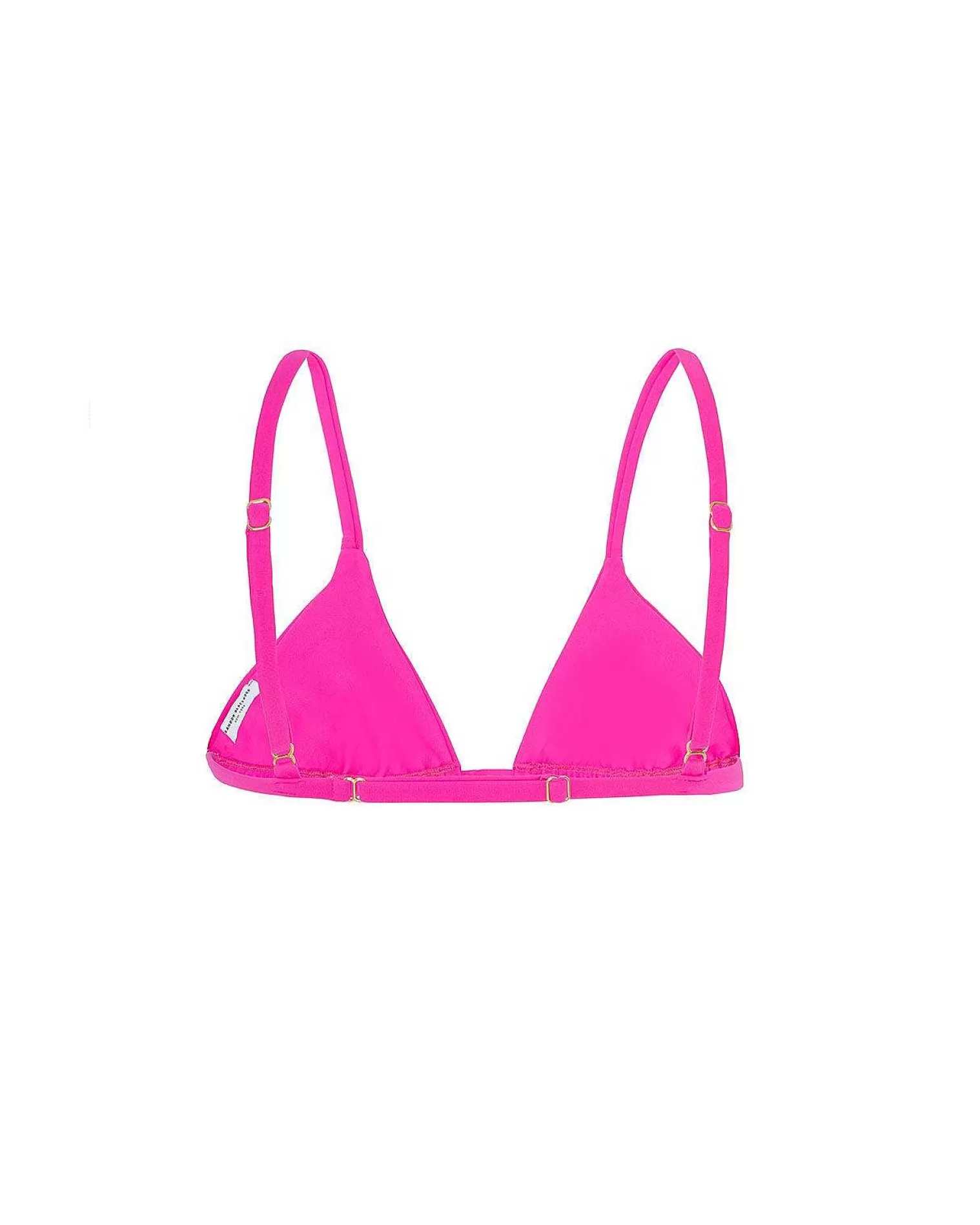 Tops>Brandon Blackwood Bikini Swim Top Hot Pink