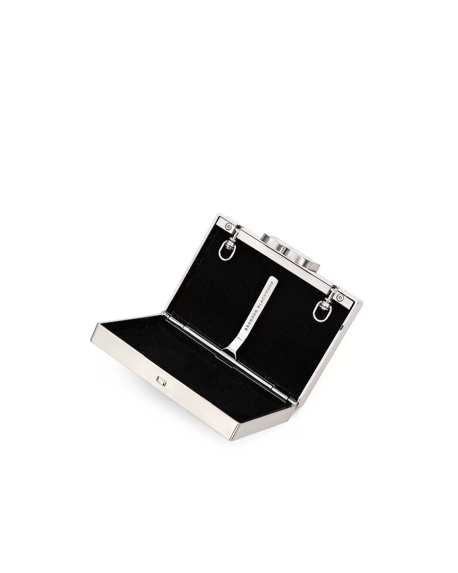 Wallets>Brandon Blackwood Crystal Card Case Sapphire Crystal