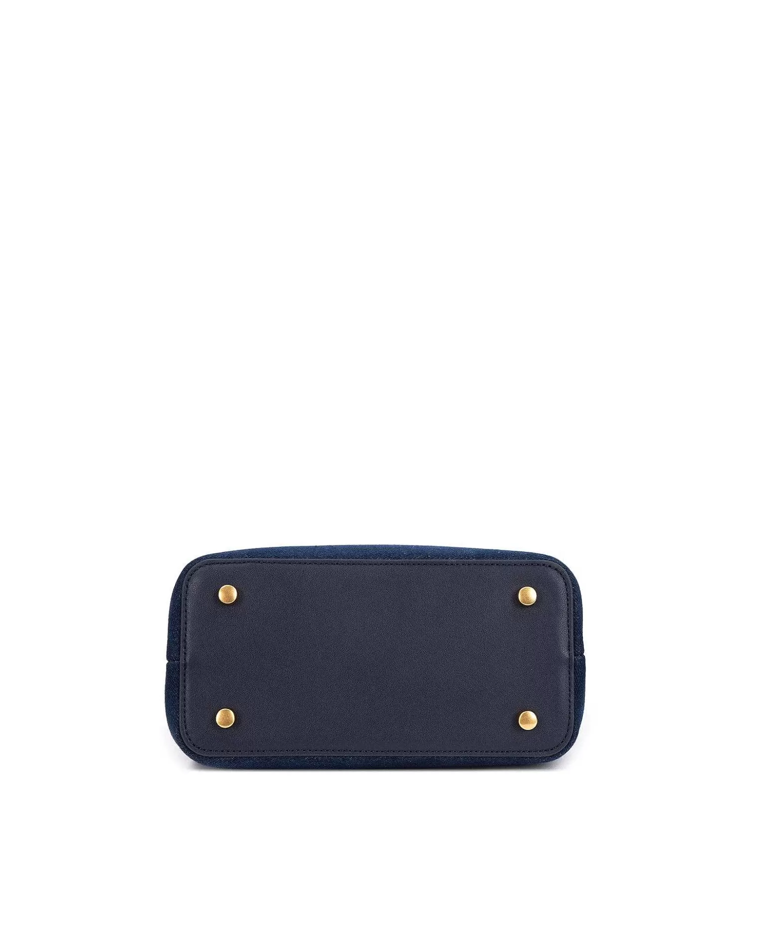 Top Handle Bags>Brandon Blackwood Elizabeth Doctor Bag Dark Denim