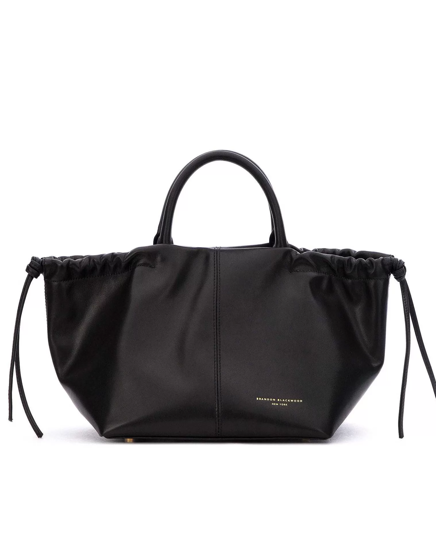 Tote Bags>Brandon Blackwood Haughton Tote Black Leather