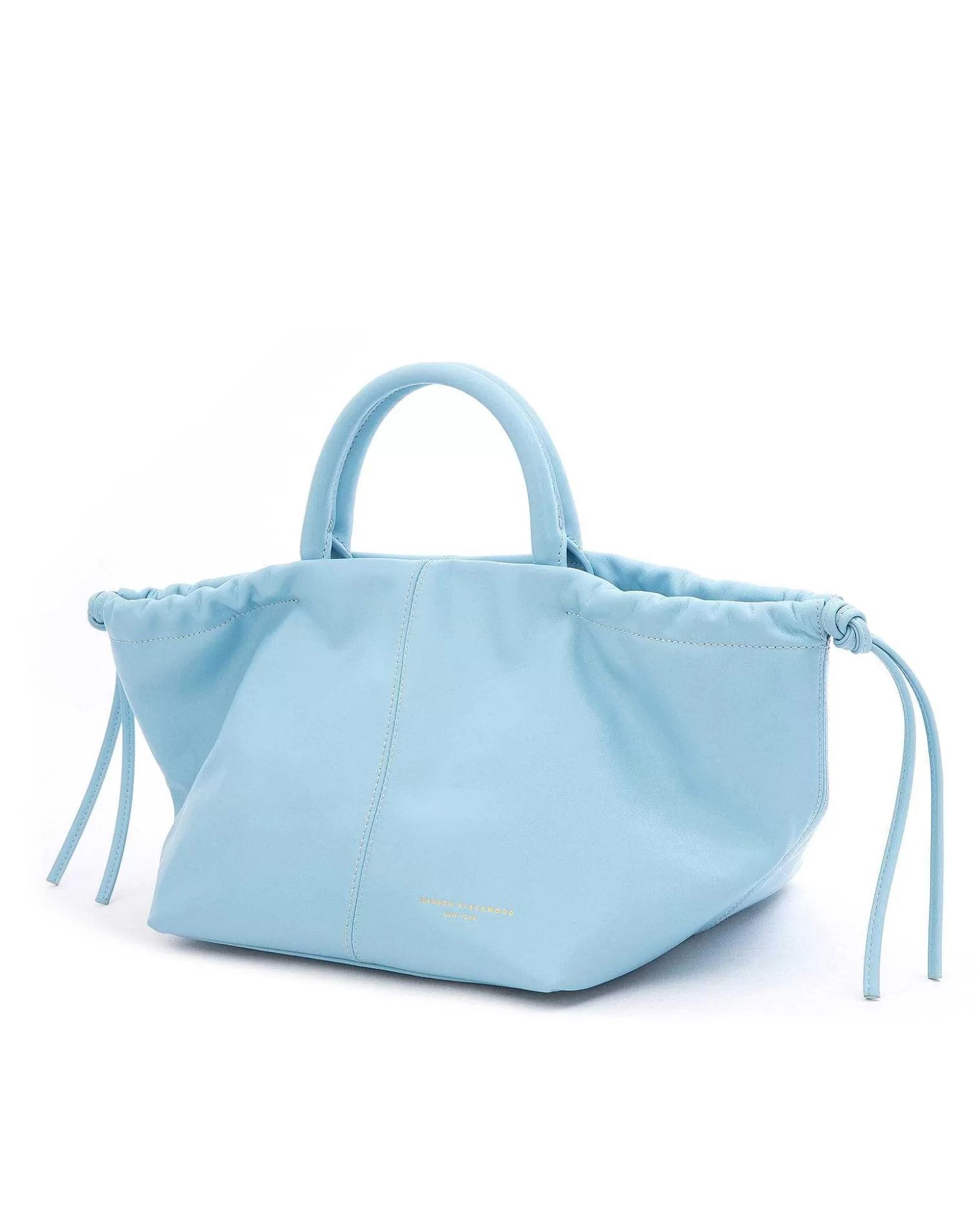 Tote Bags>Brandon Blackwood Haughton Tote Baby Blue Leather