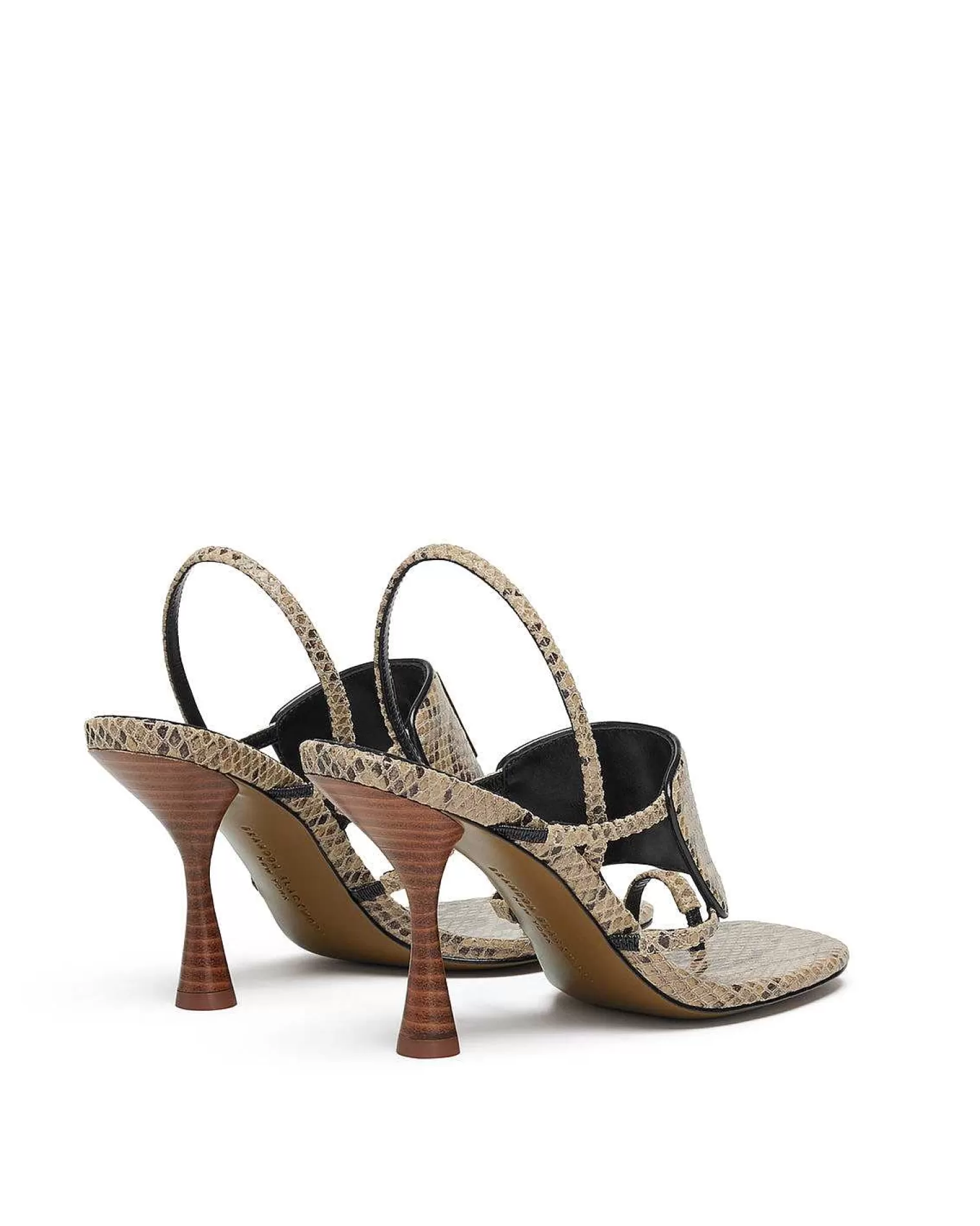 Sandals>Brandon Blackwood Kingston Sandal Natural Snakeskin