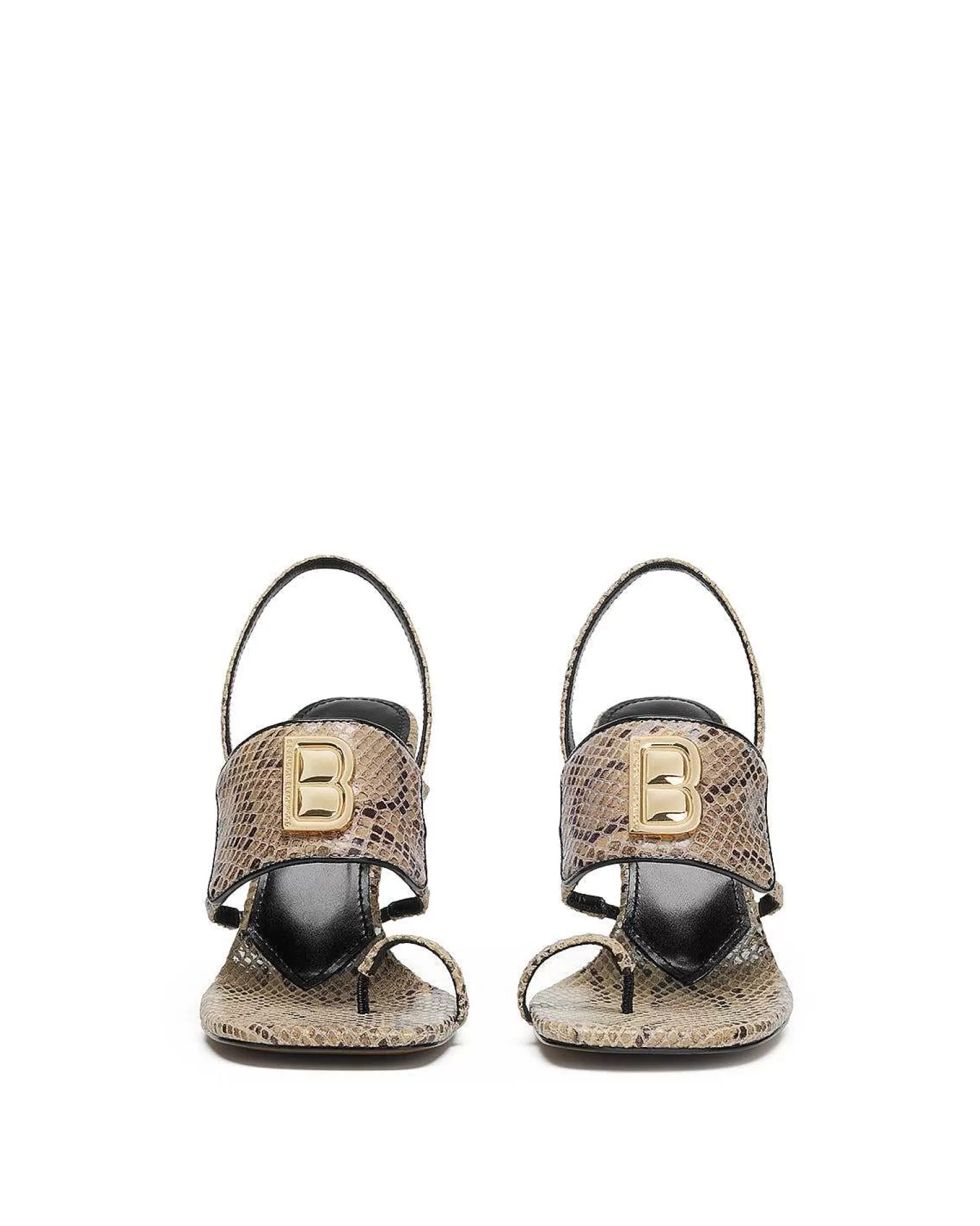 Sandals>Brandon Blackwood Kingston Sandal Natural Snakeskin