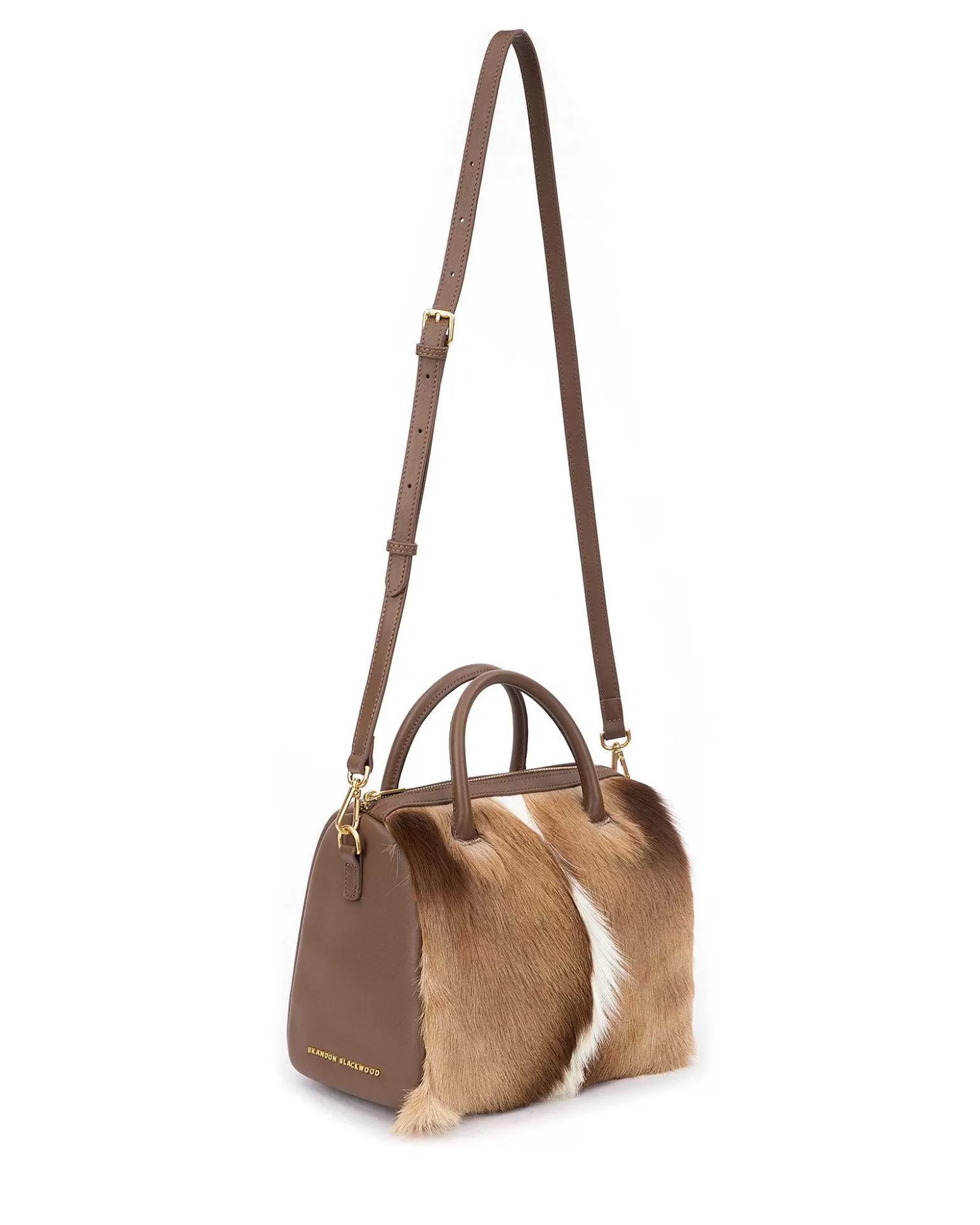 Crossbody Bags>Brandon Blackwood Medium Cara Antelope