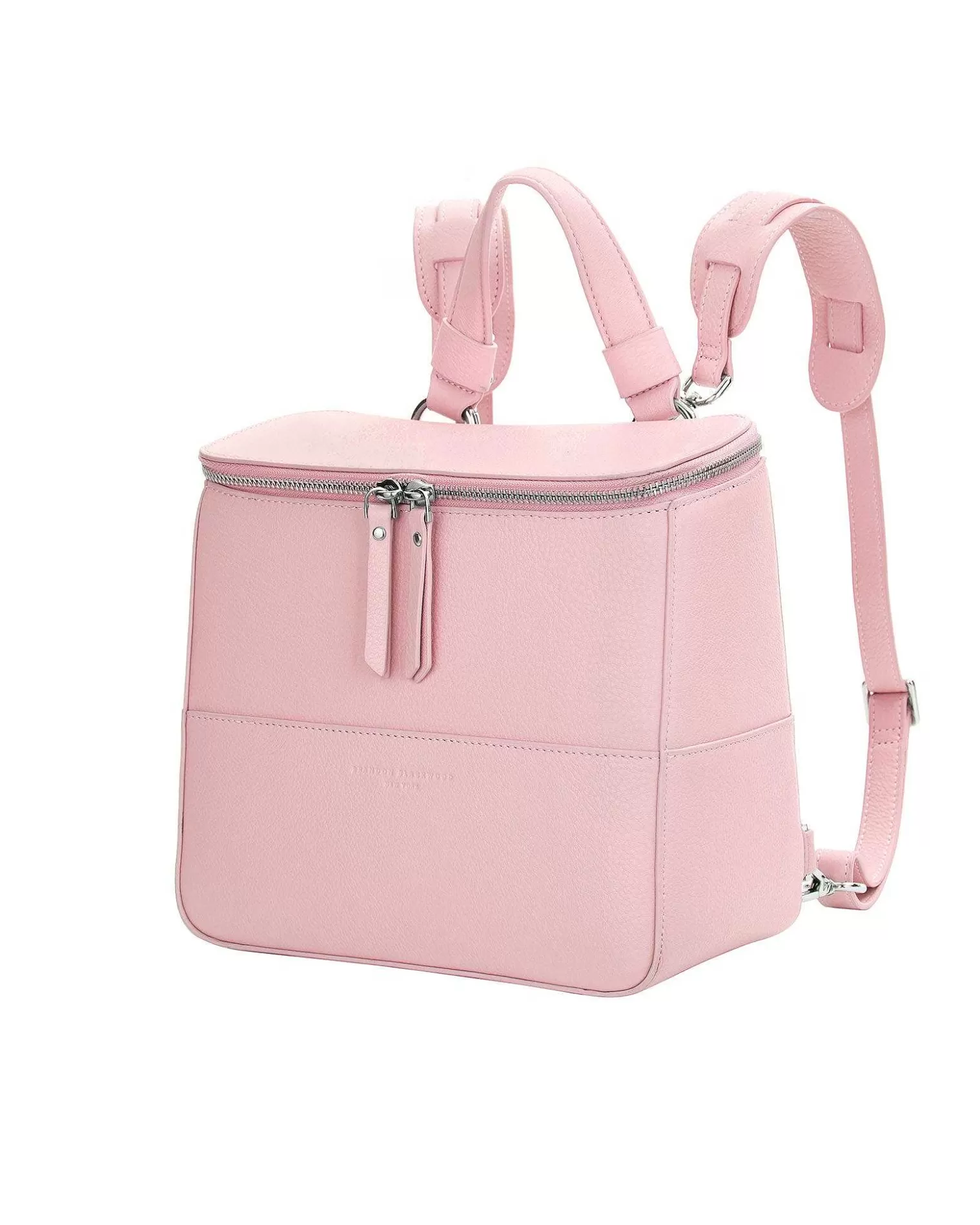 Backpacks>Brandon Blackwood Portmore Backpack Pink Leather