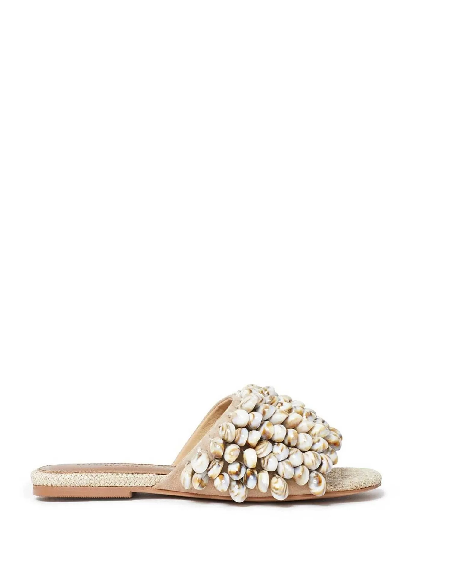 Sandals>Brandon Blackwood Sisal Flat Tan