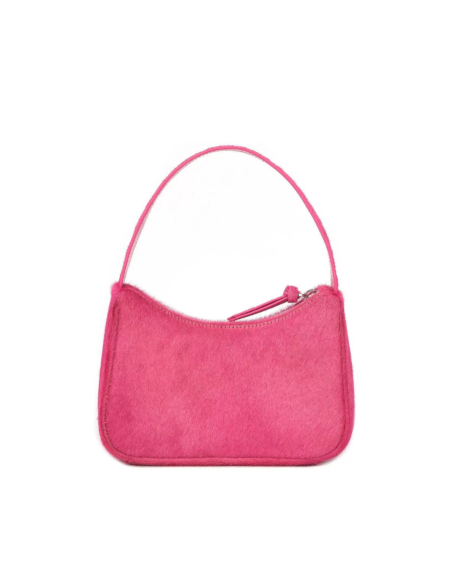 Shoulder Bags>Brandon Blackwood Syl Bag Pink Ponyhair