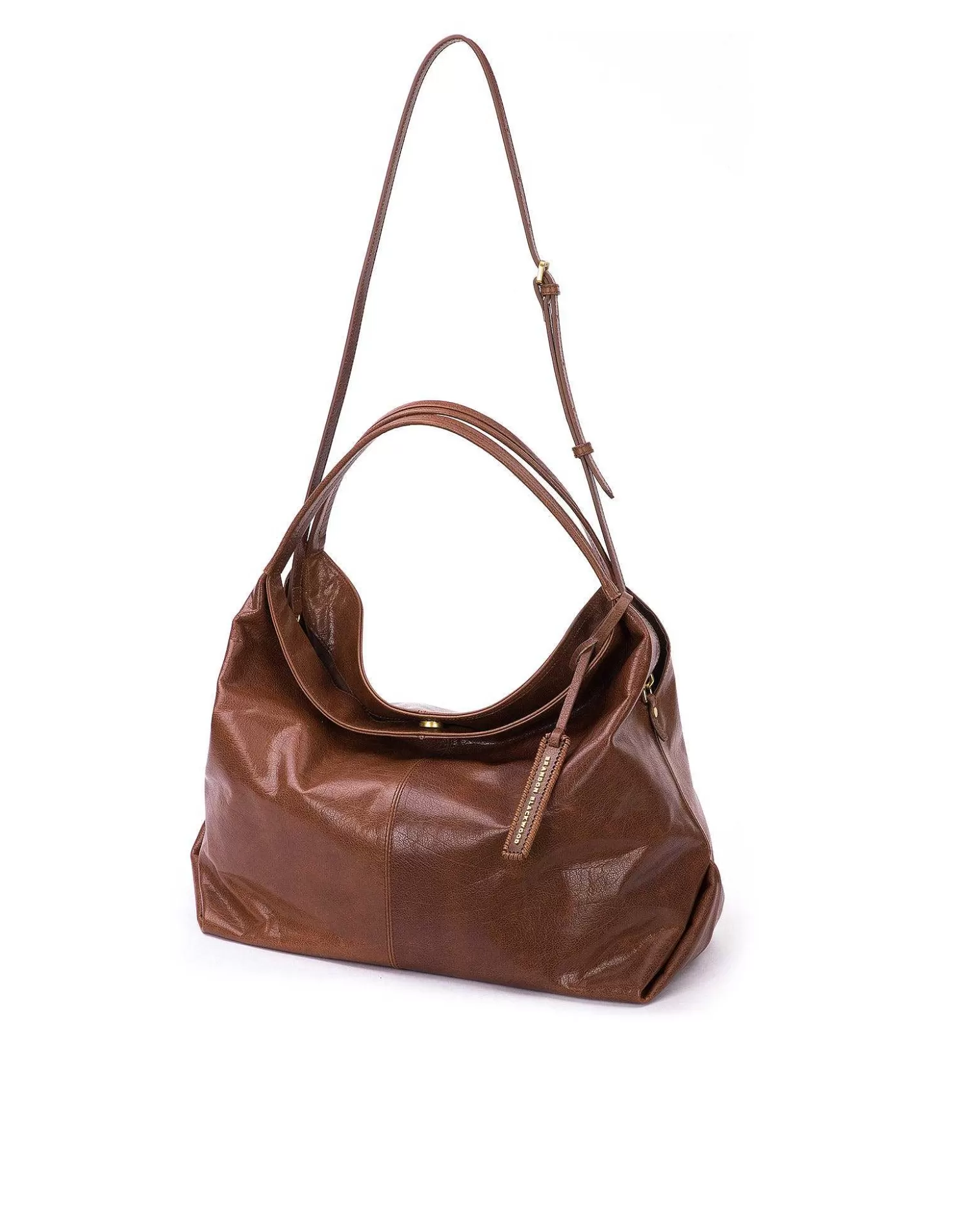 Crossbody Bags>Brandon Blackwood Sylvia Bag Brown Cracked Leather