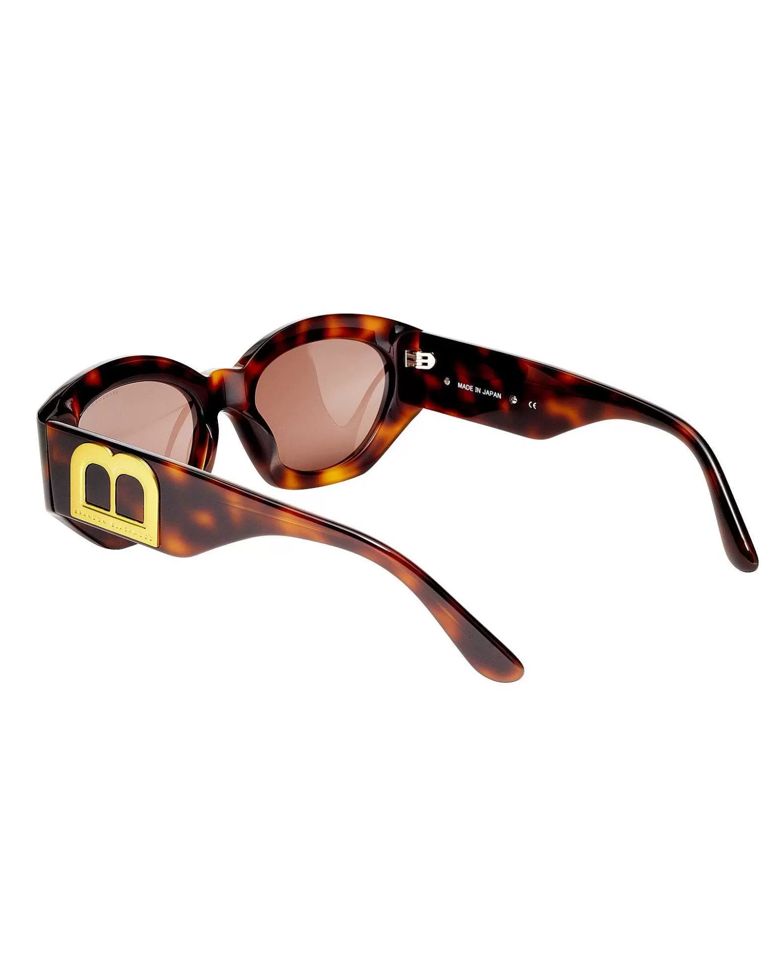 Sunglasses>Brandon Blackwood The Soza Sunglasses Tortoise