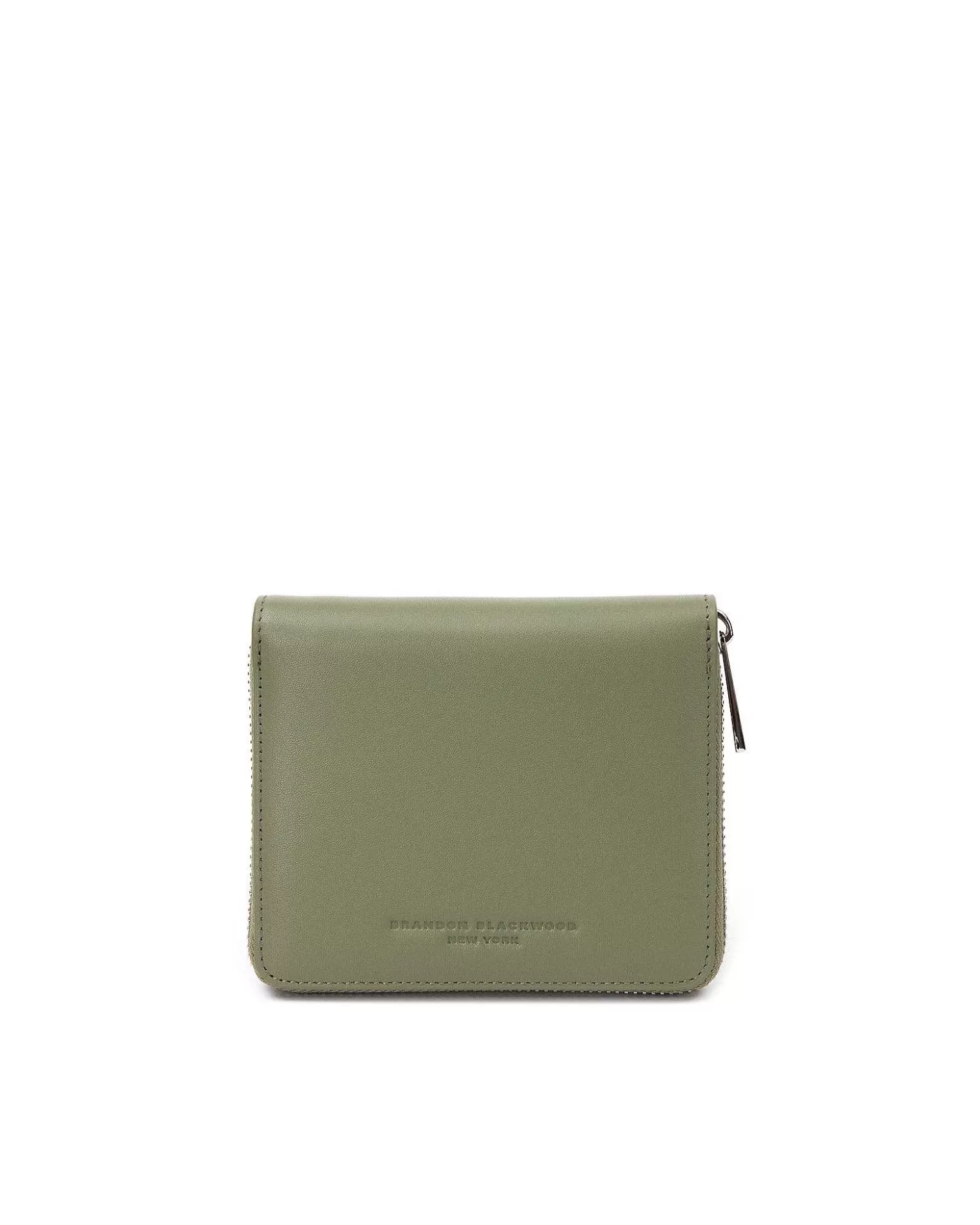 Wallets>Brandon Blackwood Tristan Wallet Green Leather