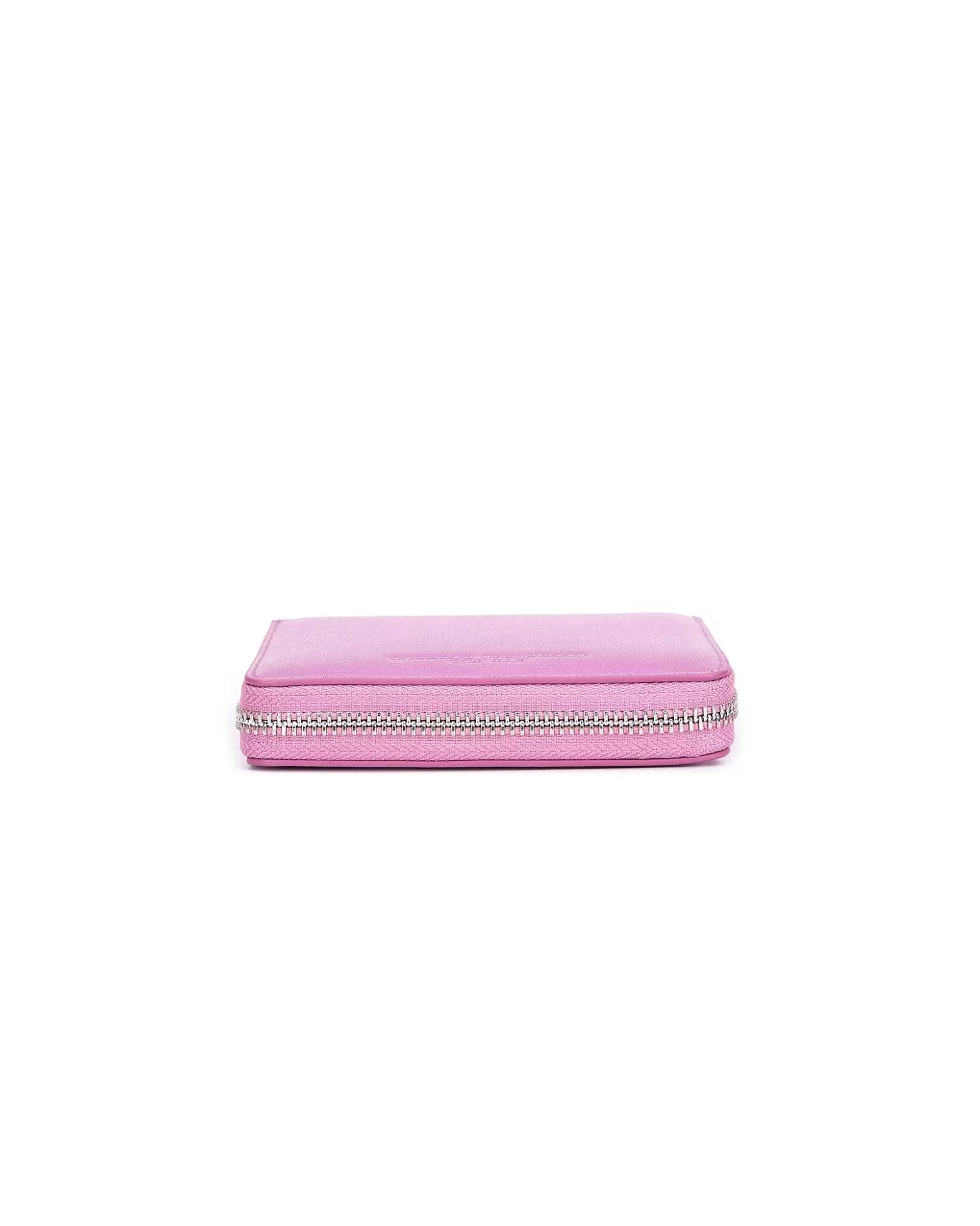 Wallets>Brandon Blackwood Tristan Wallet Metallic Pink Leather